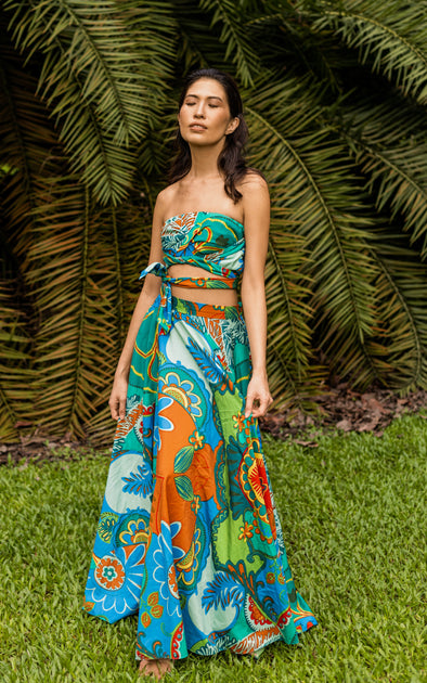 【BAON】Ennaco Check Layered Slit Long Skirt 9_648d5f29-f14f-47e2-95b0-