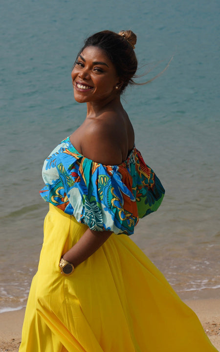 Gazi Glory Crop Top - Botanica