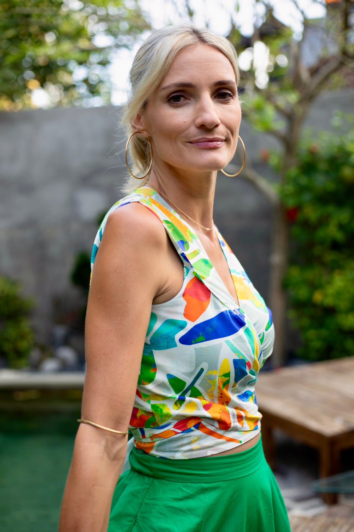 Kande Cove Wrap Top