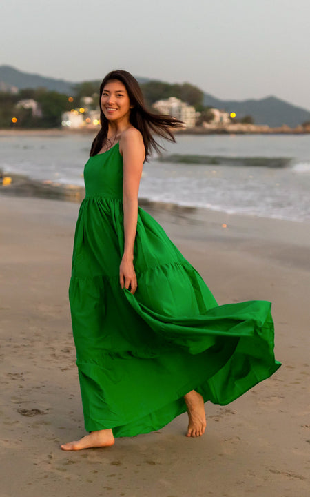 Lumley Lush Tiered Maxi Dress - Floral