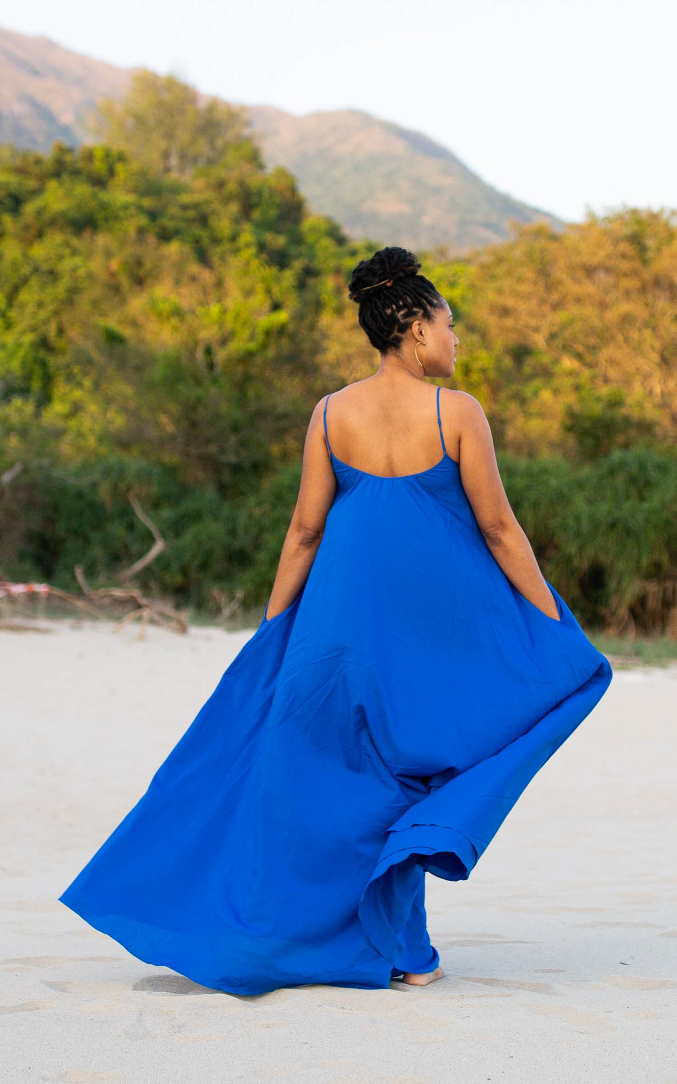 Labadi Breeze Flared Maxi Dress