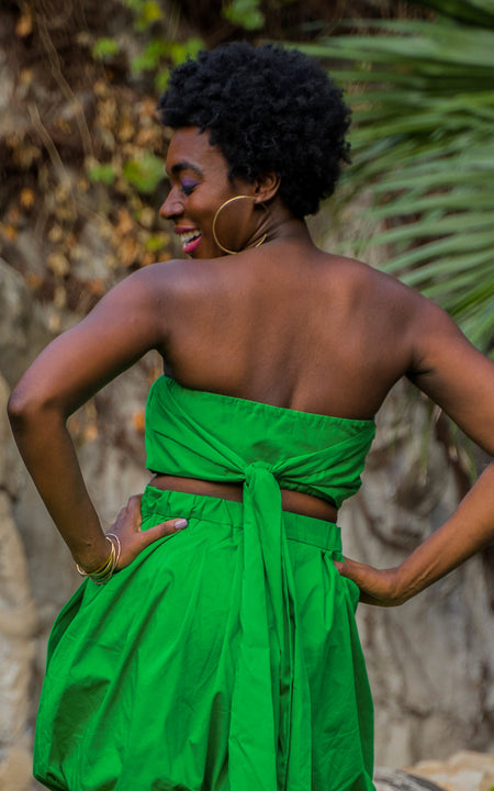 Lekki Love Bandeau Top - Orange