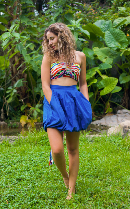 Bazley Bubble Mini Skirt