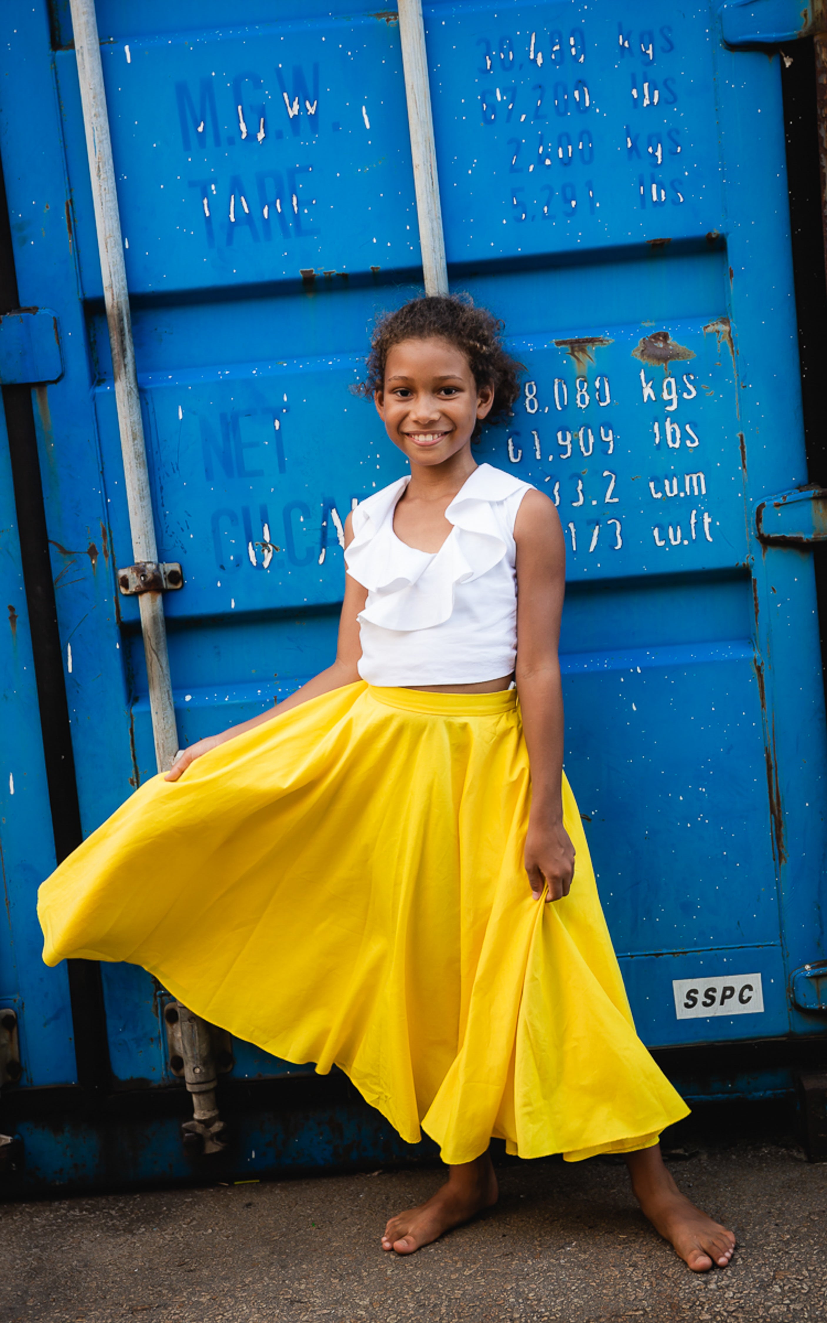 Secret Sway Flared Maxi Skirt