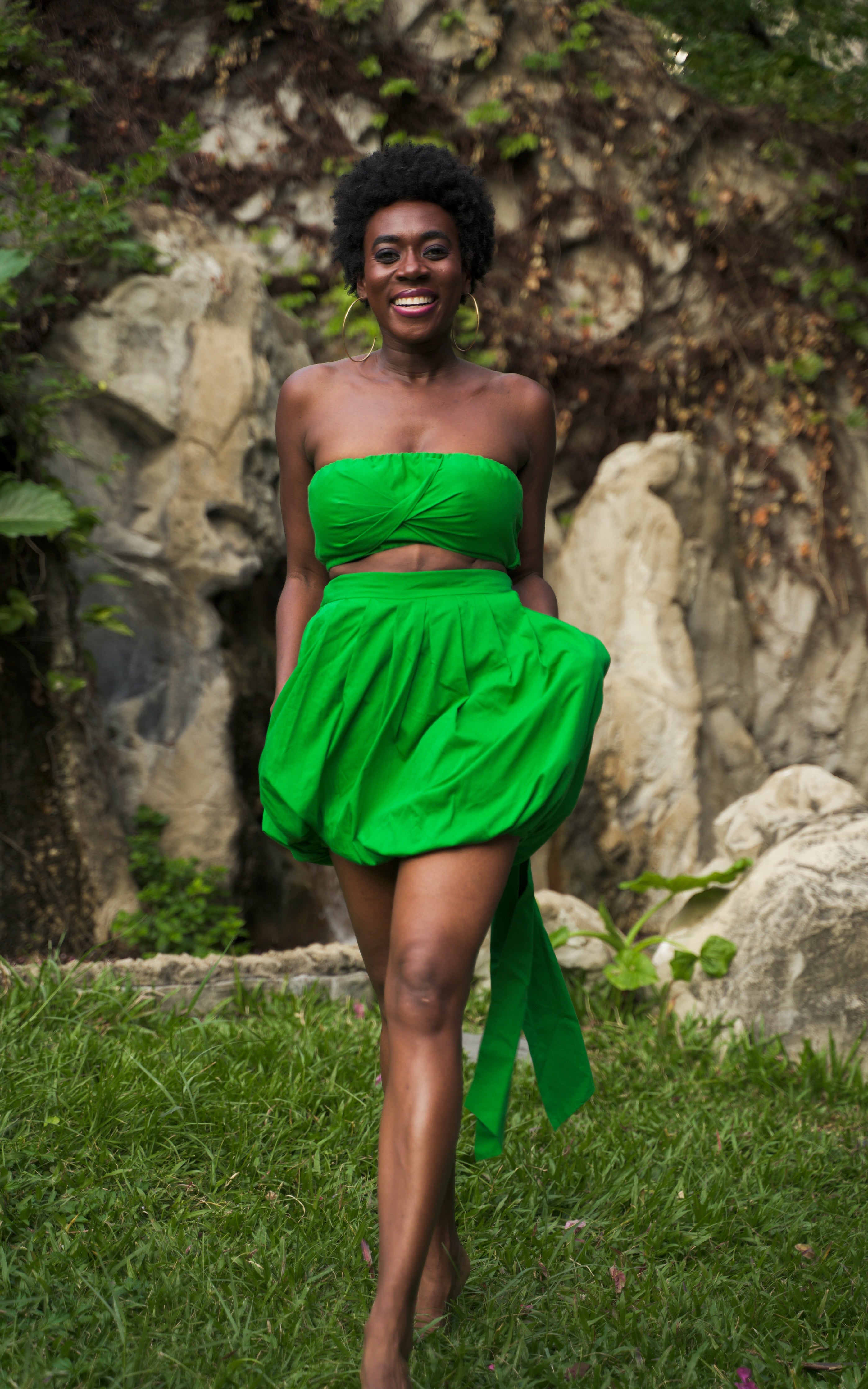 Bazley Bubble Mini Skirt