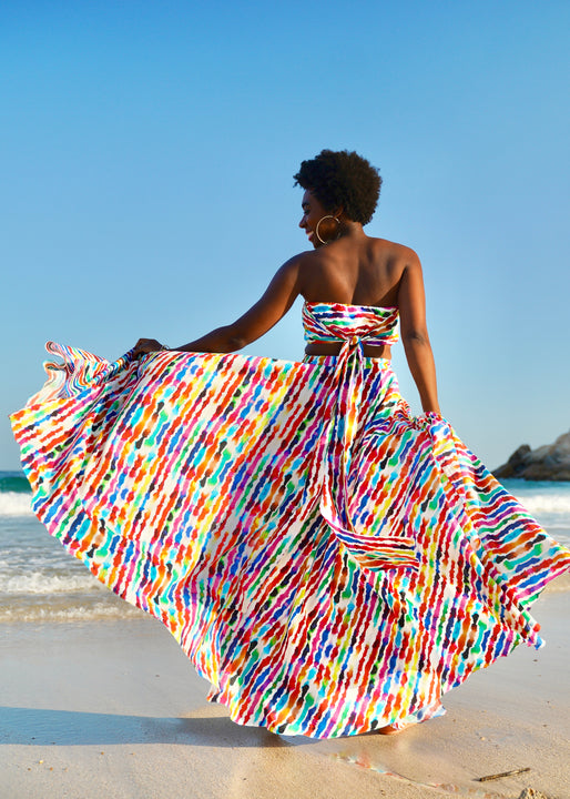 Lekki Love Bandeau Top - Red