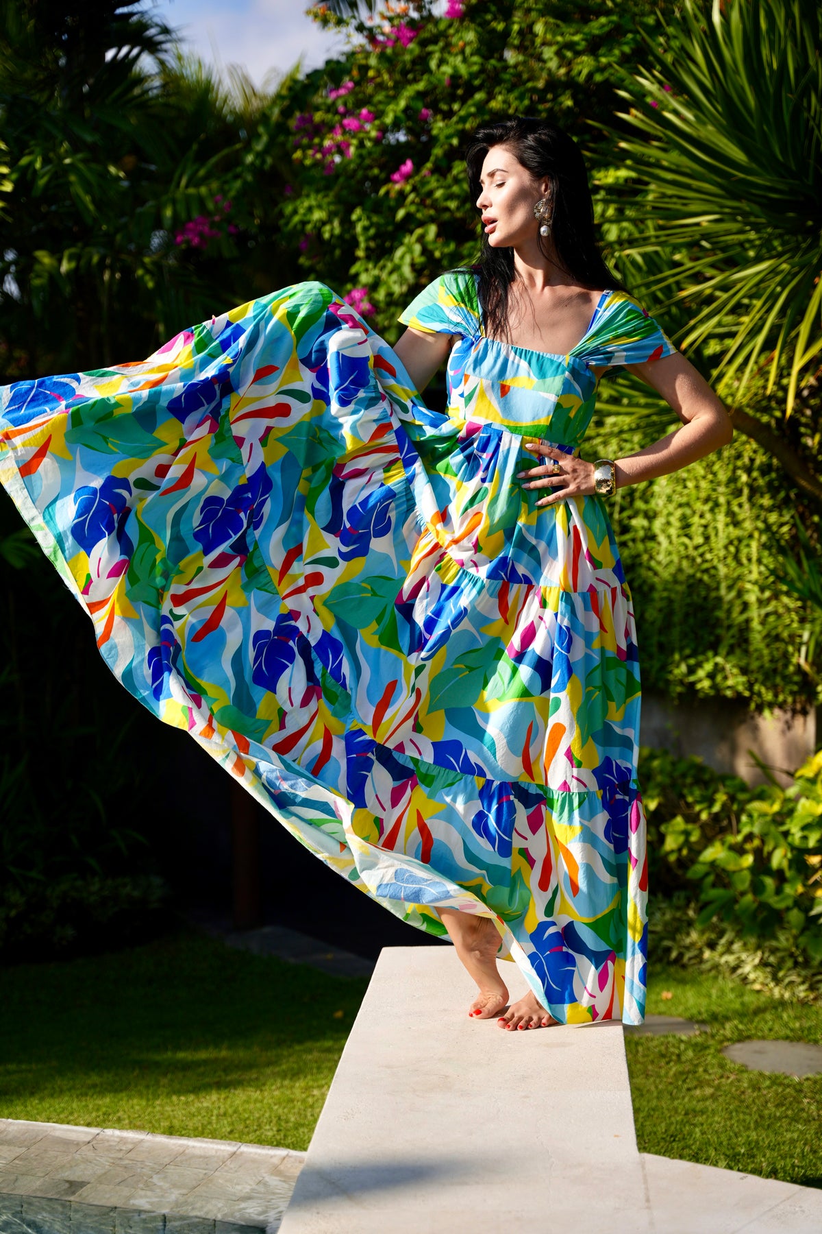 Varela Reef Maxi Dress