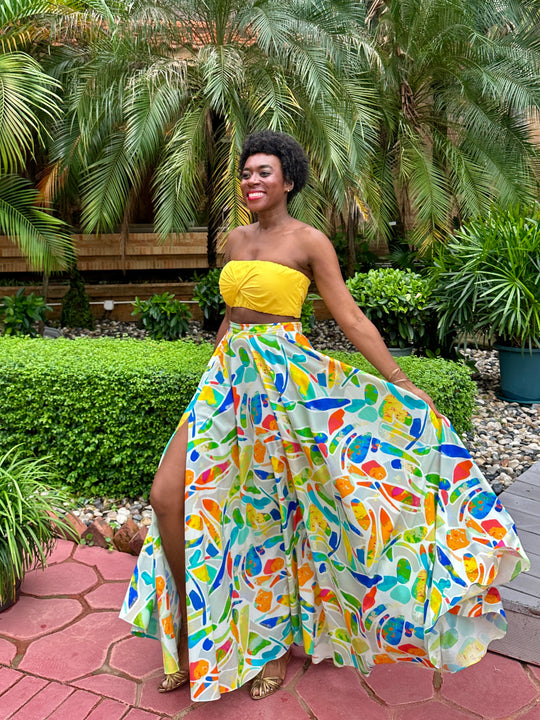 Lekki Love Bandeau Top - Red