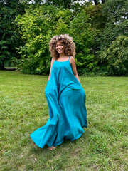 Labadi Breeze Flared Maxi Dress