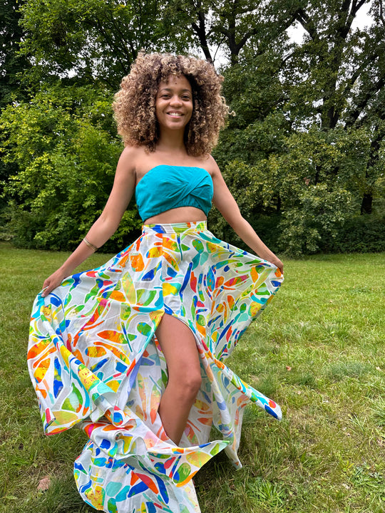 Lekki Love Bandeau Top - Red