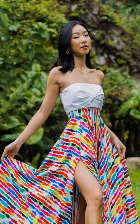 Lekki Love Bandeau Top - Orange