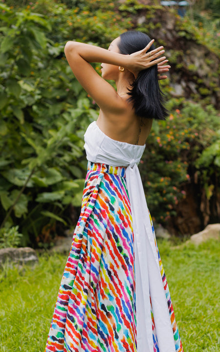 Lekki Love Bandeau Top - Orange
