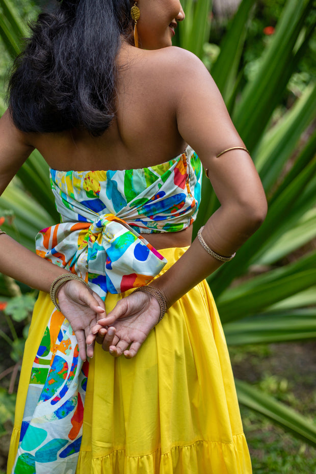 Lekki Love Bandeau Top - Gemstone