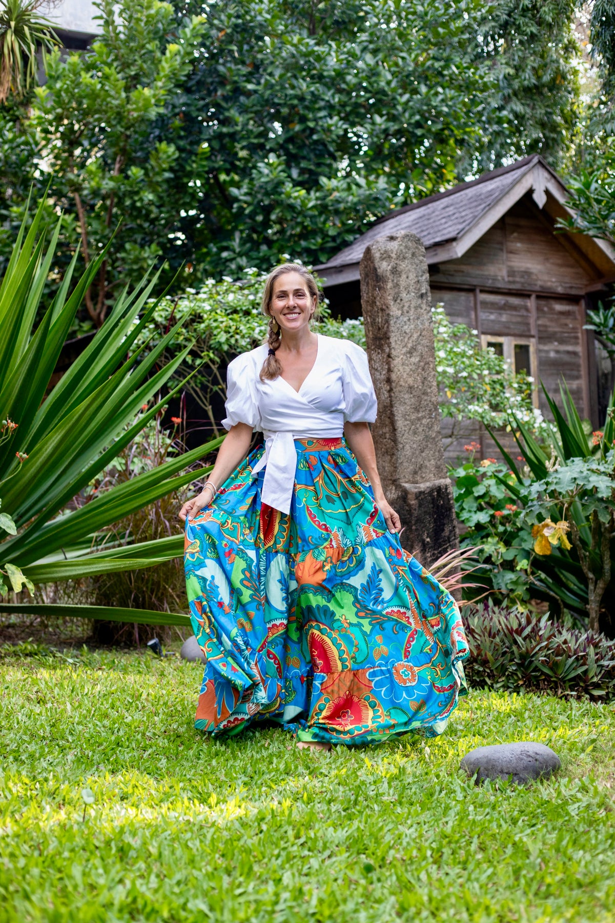 Padilla Cove Wrap Top