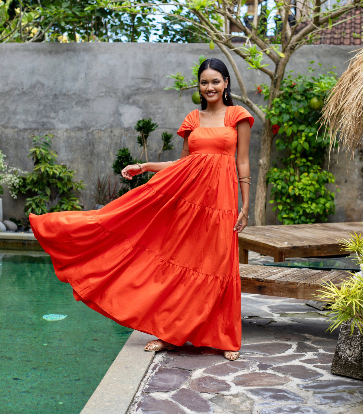 Varela Reef Maxi Dress