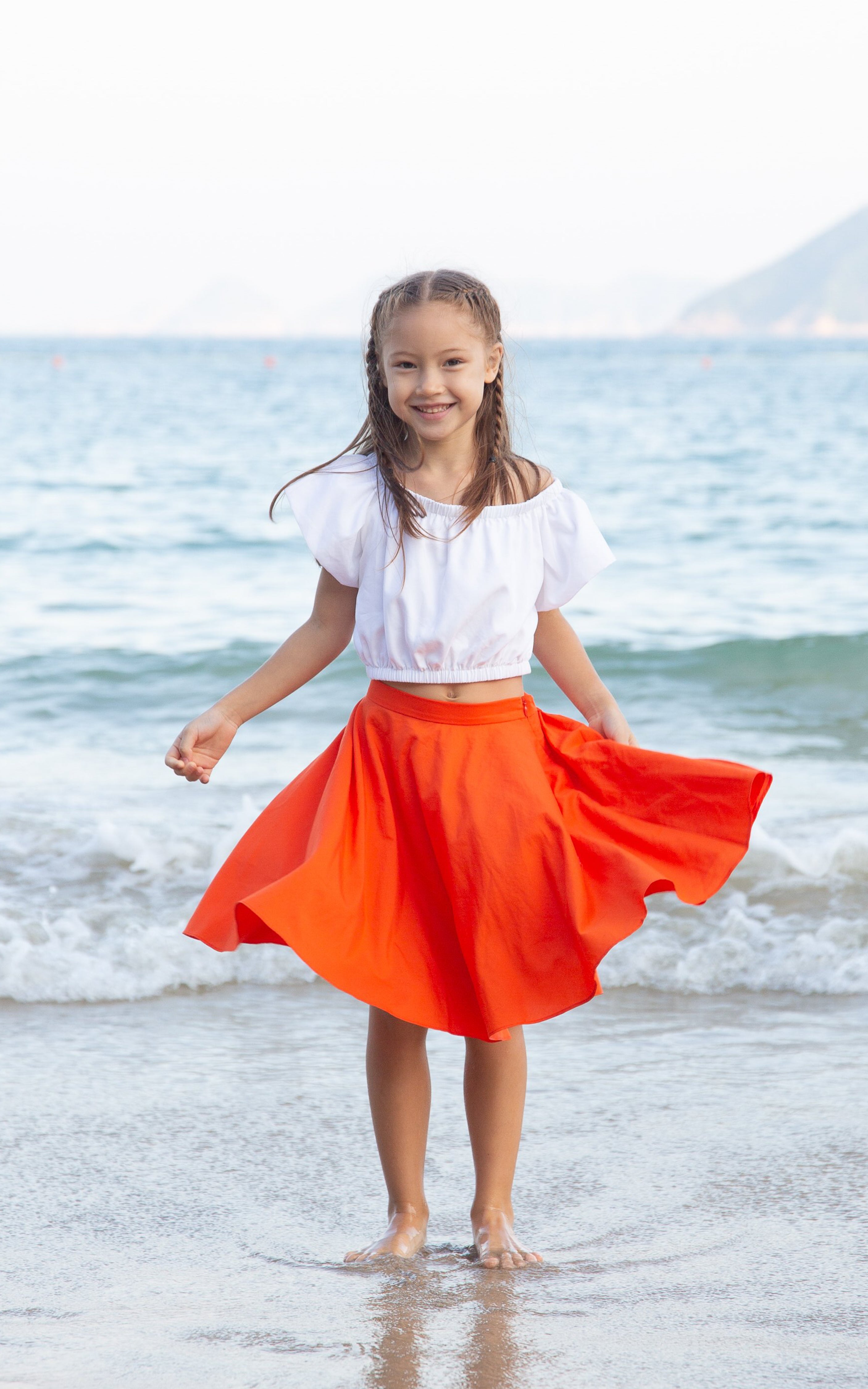 Secret Sway Flared Midi Skirt
